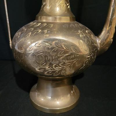 Moorish Style Brass Ewer (BS-DW)
