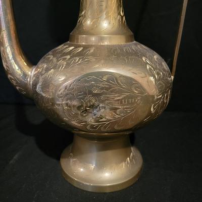 Moorish Style Brass Ewer (BS-DW)