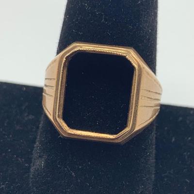 Two 10K Gold Rings (B1-HS)