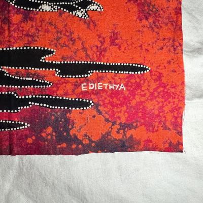 Modern Batik Fabric from Indonesia, incl. Signed Pieces (PB-RG)