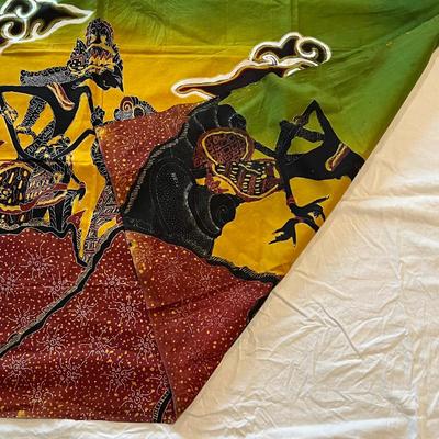 Modern Batik Fabric from Indonesia, incl. Signed Pieces (PB-RG)