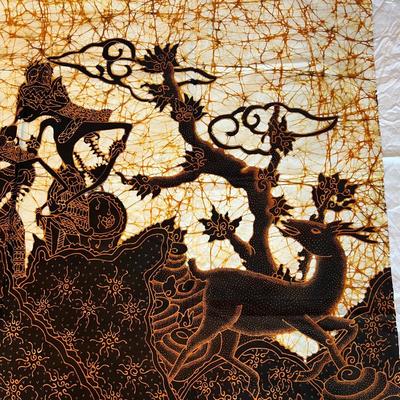 Modern Batik Fabric from Indonesia, incl. Signed Pieces (PB-RG)