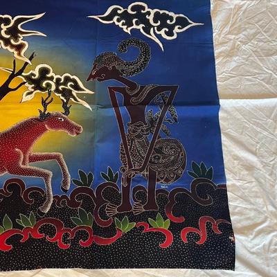 Modern Batik Fabric from Indonesia, incl. Signed Pieces (PB-RG)