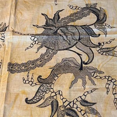 Modern Batik Fabric from Indonesia, incl. Signed Pieces (PB-RG)
