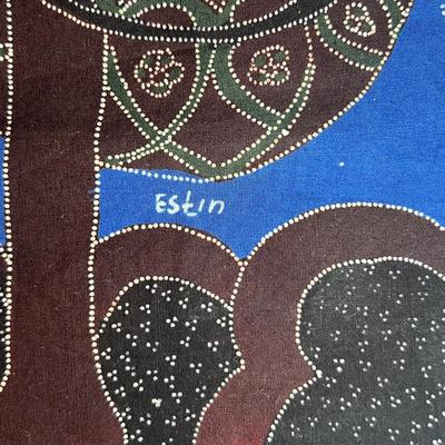 Modern Batik Fabric from Indonesia, incl. Signed Pieces (PB-RG)