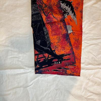 Modern Batik Fabric from Indonesia, incl. Signed Pieces (PB-RG)