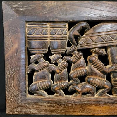 Primitive-Style Indonesian Wall Carving (BS-DW)