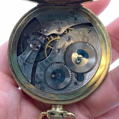Waltham Seven Jewels Pocket Watch (B1-HS)