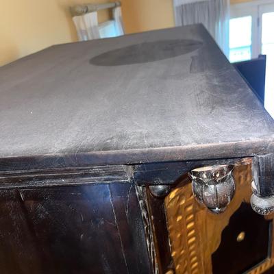 Large Decorative Asian Style Armoire (LR-MG)