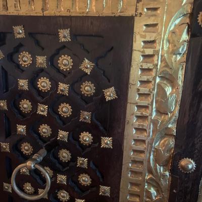 Large Decorative Asian Style Armoire (LR-MG)