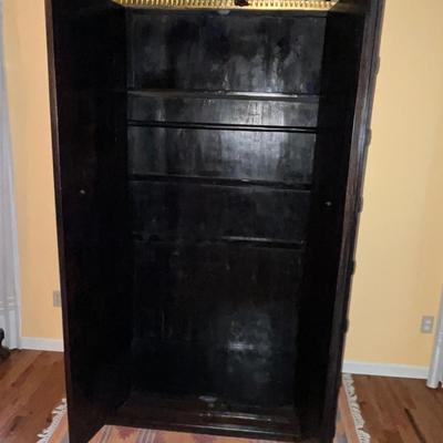 Large Decorative Asian Style Armoire (LR-MG)