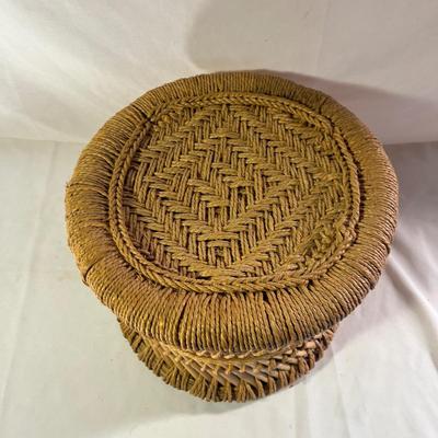 Woven Plant Stand & Planter (LR-MG)
