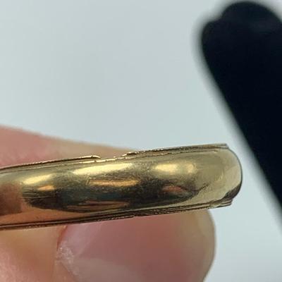 14K Yellow Gold Artcarved Band, 14K White Gold Band, & More (B1-HS)