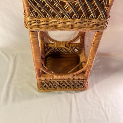 Wicker Planter & Plant Stand (LR-MG)