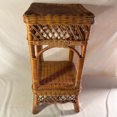 Wicker Planter & Plant Stand (LR-MG)