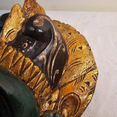 Carved Indonesian Wooden Masks (BS-JS)