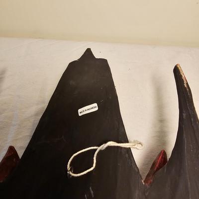 Carved Indonesian Wooden Masks (BS-JS)