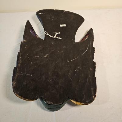 Carved Indonesian Wooden Masks (BS-JS)