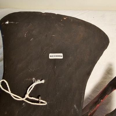 Carved Indonesian Wooden Masks (BS-JS)