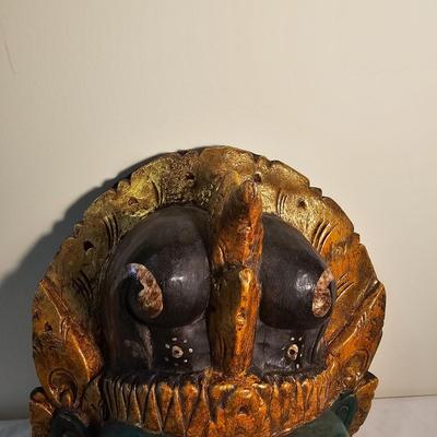 Carved Indonesian Wooden Masks (BS-JS)