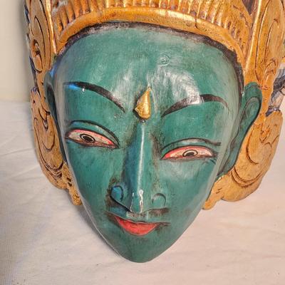 Carved Indonesian Wooden Masks (BS-JS)