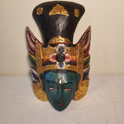 Carved Indonesian Wooden Masks (BS-JS)
