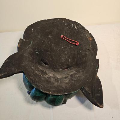 Carved Indonesian Wooden Masks (BS-JS)