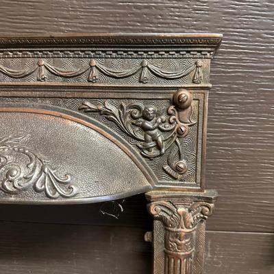 GORGEOUS BRASS? FIREPLACE FRONT