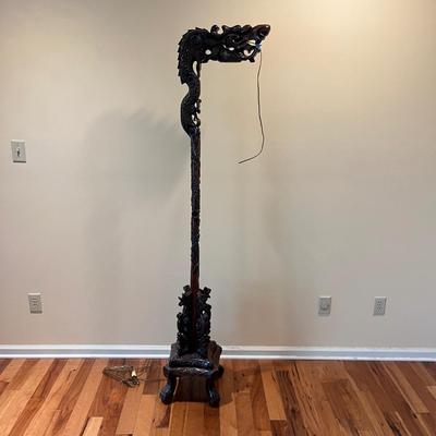 Wooden Dragon Lamp (LR-MG)