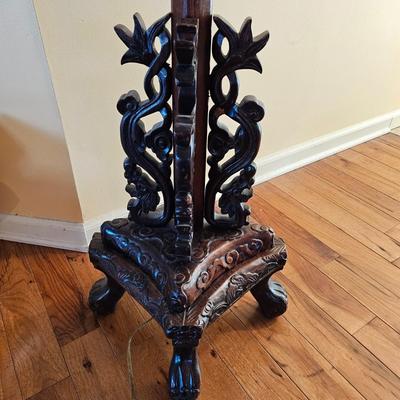 Wooden Dragon Lamp (LR-MG)