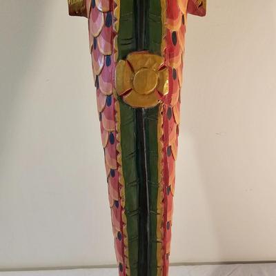 Rama & Sita Wooden Wall Sculptures (BS-JS)