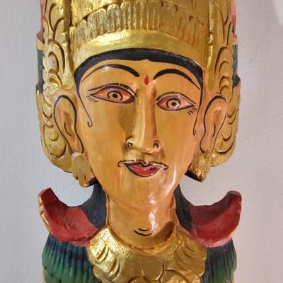 Rama & Sita Wooden Wall Sculptures (BS-JS)