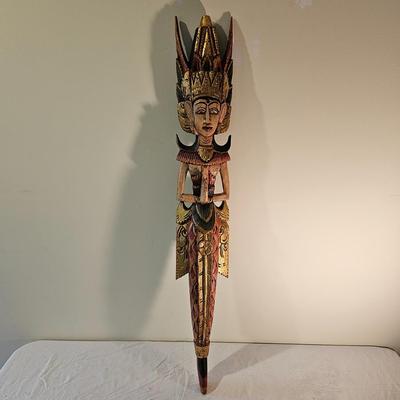 Rama & Sita Wooden Wall Sculptures (BS-JS)