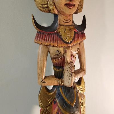 Rama & Sita Wooden Wall Sculptures (BS-JS)