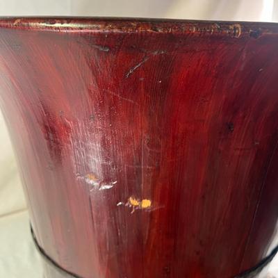 Vintage Wooden Chinese Child's Feeding Chair (LR-MG)