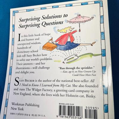 "THE ALL BETTER BOOK" WITH SOLUTIONS TO THE WORLD'S PROBLEMS BY KIDS