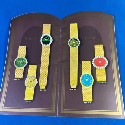 VINTAGE PIAGET WATCH CATALOGUE