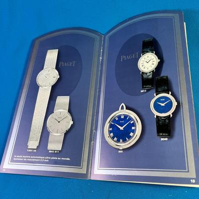 VINTAGE PIAGET WATCH CATALOGUE