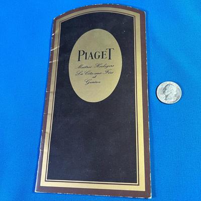 VINTAGE PIAGET WATCH CATALOGUE