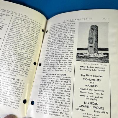 1941 "OLD TRAVOIS TRAILS" MAGAZINE, "...DEVOTED TO THE HISTORY AND LITERATURE OF THE WEST"