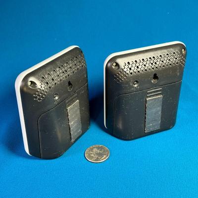 PAIR OF ACU-RITE ELECTRONIC BATTERY OPERATED HUMIDITY MONITORS 