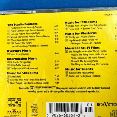 "THE HOME VIDEO ALBUM" CD OF OLD MOVIE MUSIC FROM SILENTS THRU 50's