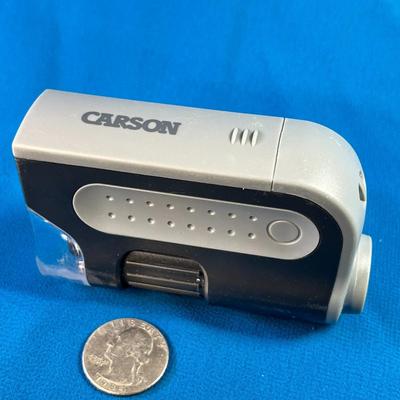 HAND HELD MAGNIFIER 60X - 120X, LIGHTED