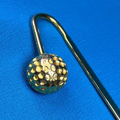 METAL GOLF BALL? BOOK MARK