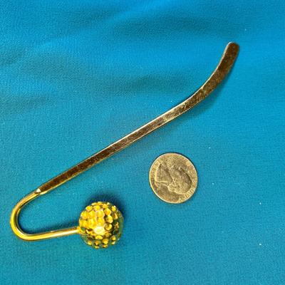 METAL GOLF BALL? BOOK MARK
