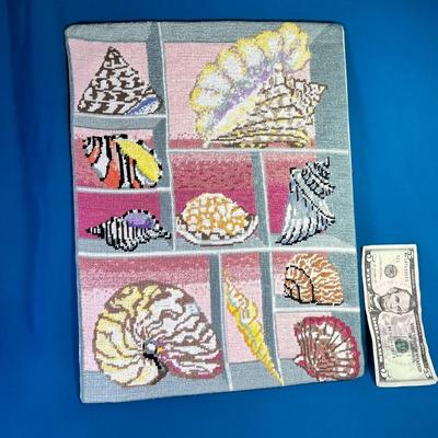 PETITPOINT SEASHELL MOTIF HANDIWORK 