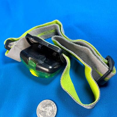 YALUMI HEAD LAMP FLASHLIGHT - 4 SETTINGS: LIGHT, BRIGHTER, FLASHING, OFF