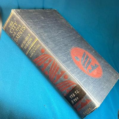 "THE CITY OF THE SAINTS" BOOK by RICHARD F. BURTON, EDITED B Y FAWN M. BRODIE