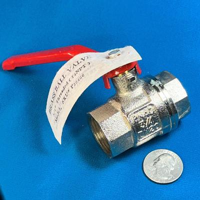 3/4" BRASS BALL VALVE 
