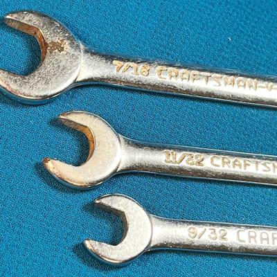 SET OF 3 CRAFTSMAN SOCKET WRENCHES